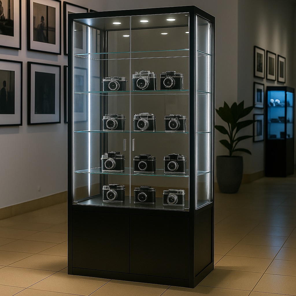 LuxCore™ Storage Glass Display Cabinet - Image 3