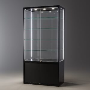 LuxCore™ Storage Glass Display Cabinet