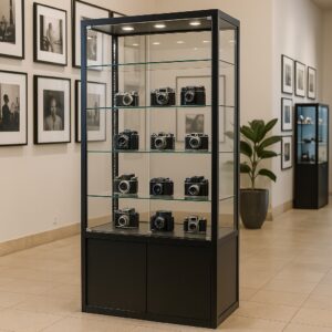 LuxCore™ Storage Glass Display Cabinet