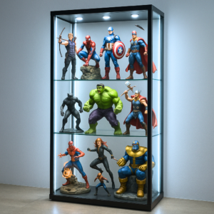 LuxGuard™ Glass Display Cabinet