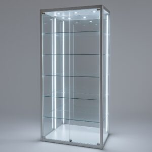 LuxCore™ Mirror Glass Display Cabinet