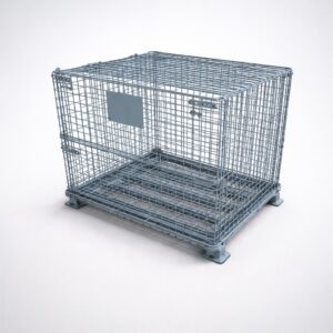 Wire Mesh Stillage – 1.0M (With Lid)