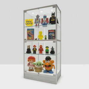 LuxCore™ Dual Glass Display Cabinet