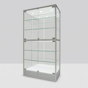 LuxCore™ Dual Glass Display Cabinet