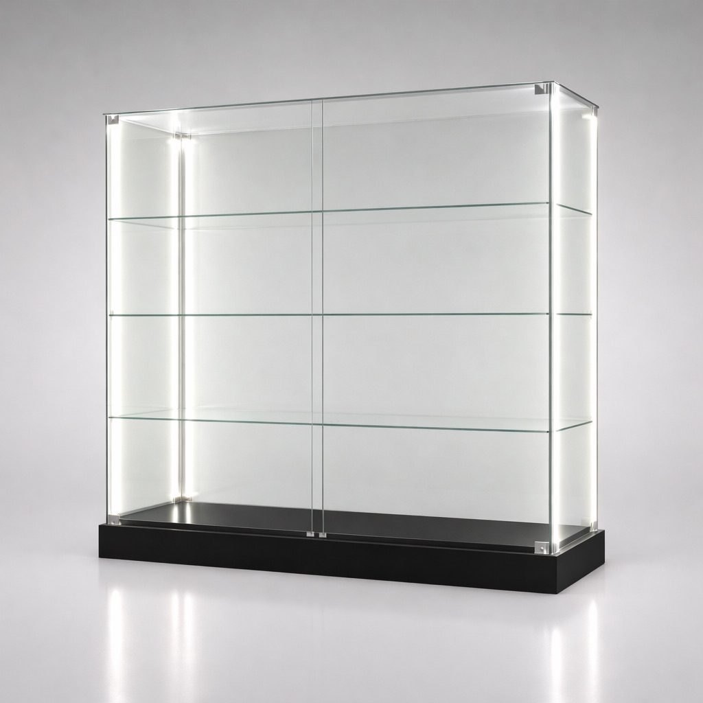 Glass Display Counters | LED-Lit, Lockable | Perth WA
