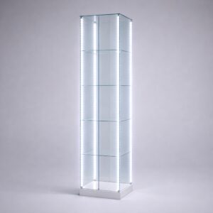 ClearEdge™ Slim Glass Display Cabinet