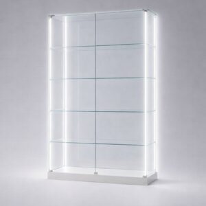 ClearEdge™ Wide Glass Display Cabinet