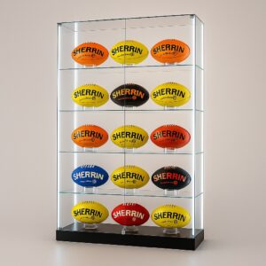 ClearEdge™ Wide Glass Display Cabinet