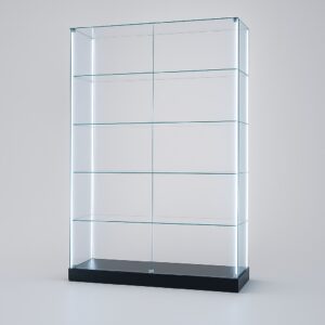 ClearEdge™ Wide Glass Display Cabinet