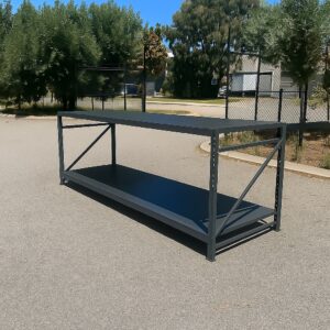 Full Steel Work Bench 2.4M X 0.8M X 0.9M