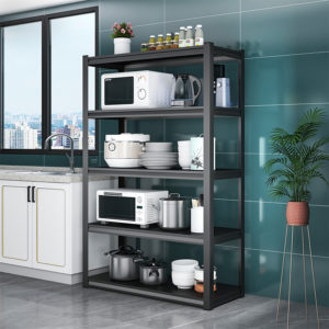 Steel Shelving 0.6M X 0.457M X 1.98M Black