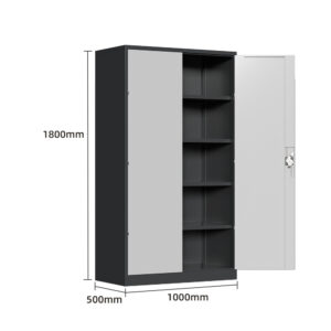 Industrial 4 Shelf Storage Cabinet 1M x 0.5M x 1.8M