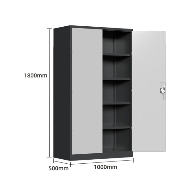 Industrial 4 Shelf Storage Cabinet 1M x 0.5M x 1.8M - Image 2