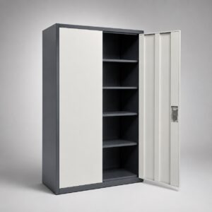 Industrial 4 Shelf Storage Cabinet 1M x 0.5M x 1.8M