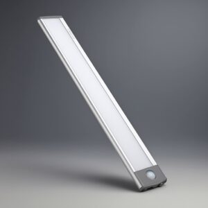 Rechargeable Motion Sensor LED Light 80CM Silver