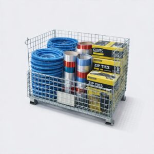 Wire Mesh Stillage – 1.0M (No Lid)