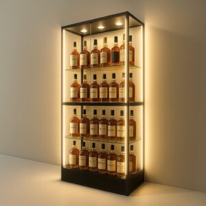 LuxCore™ Dual Glass Display Cabinet