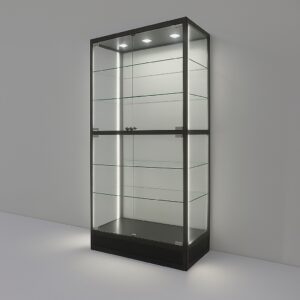 LuxCore™ Dual Glass Display Cabinet