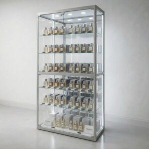 LuxCore™ Dual Glass Display Cabinet
