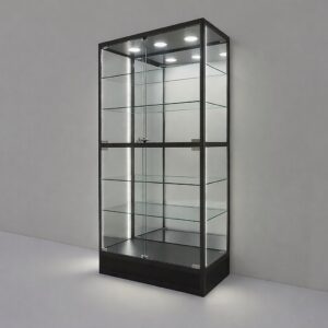 LuxCore™ Dual Mirror Glass Display Cabinet