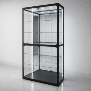 LuxCore™ Dual Mirror Glass Display Cabinet