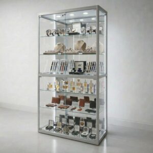 LuxCore™ Dual Mirror Glass Display Cabinet