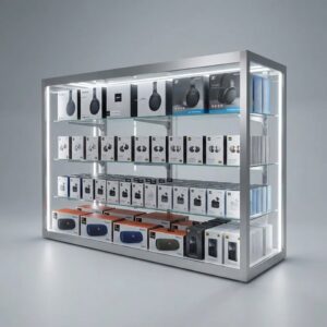 LuxLine™ Majestic Counter Glass Display Cabinet