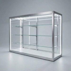 LuxLine™ Majestic Counter Glass Display Cabinet