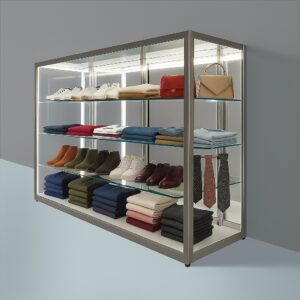 LuxLine™ Majestic Counter Glass Display Cabinet