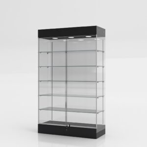 ClearEdge™ Wide Canopy Glass Display Cabinet