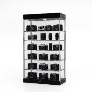 ClearEdge™ Wide Canopy Glass Display Cabinet