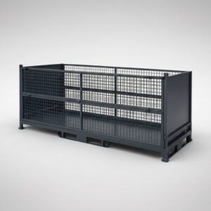Foldable Mesh Stillage Cage – 3.0M | Heavy-Duty | 1000kg Rated