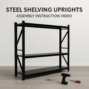 Steel Shelving Uprights Assembly Instruction Video