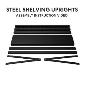 Steel Shelving Uprights Assembly Instruction Video