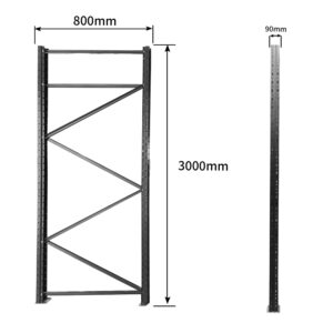 Longspan Upright 3M x 0.8M