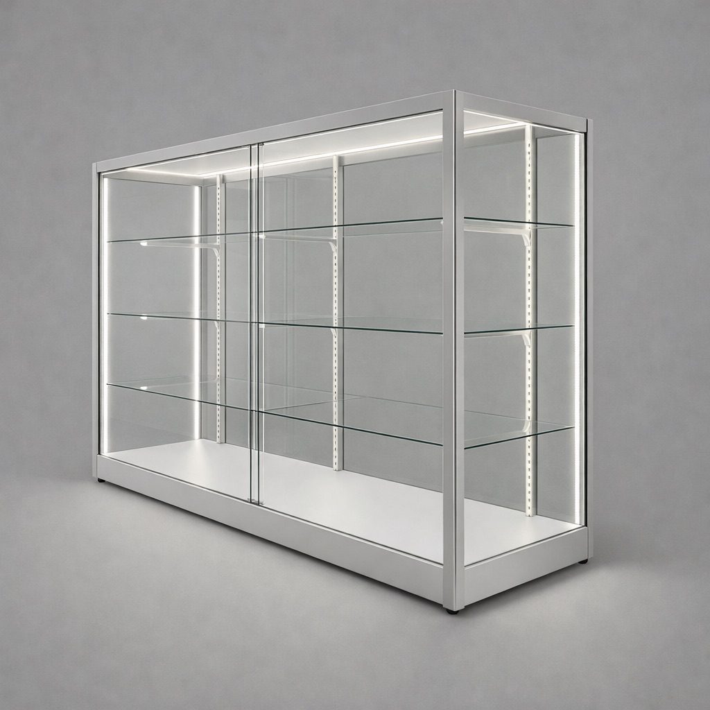 Glass Display Counters | LED-Lit, Lockable | Perth WA
