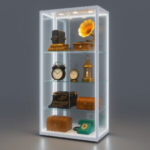 LuxGuard™ Mirror Glass Display Cabinet