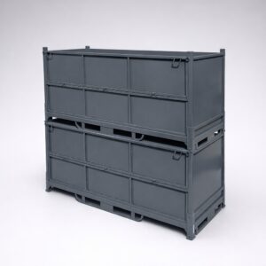 Enclosed Stillage Cage – 2.4M | Heavy-Duty | 1000kg Rated