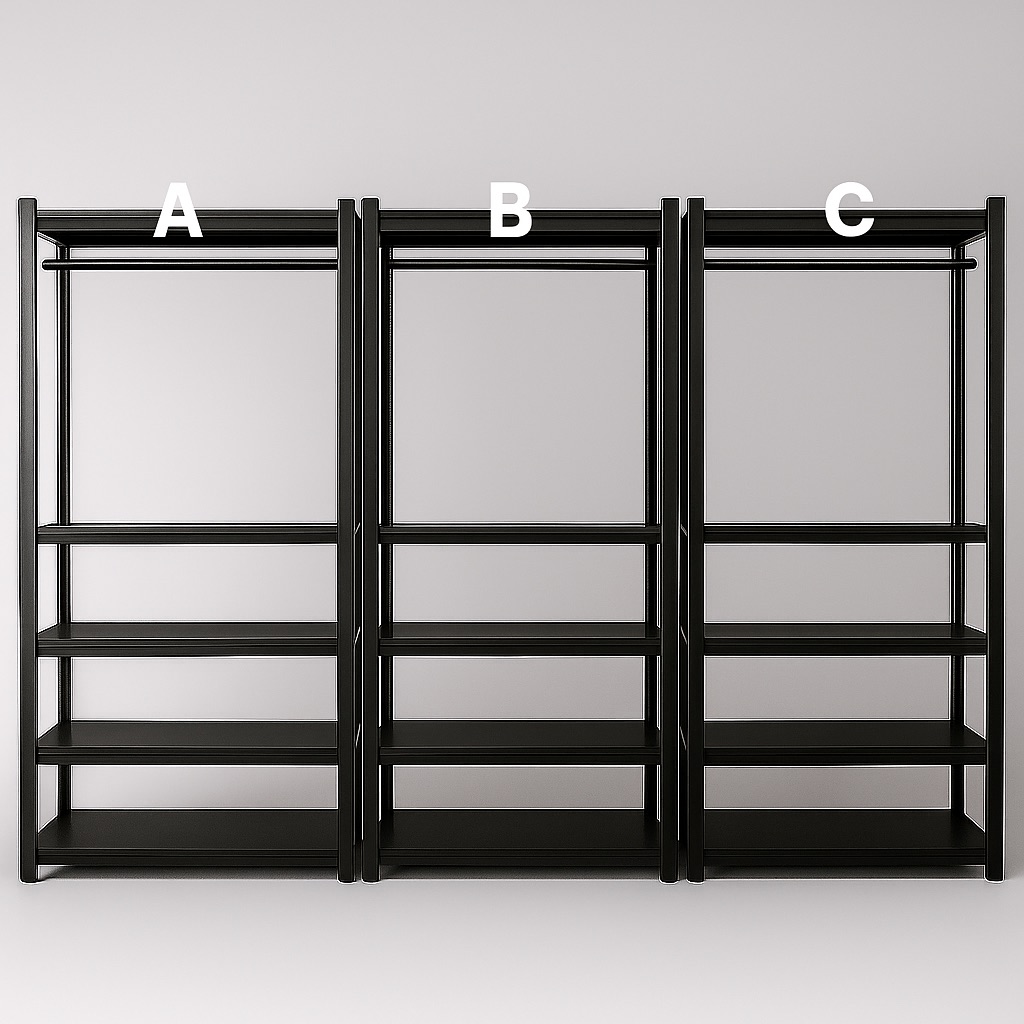 Trio Wardrobe Fusion 3-Unit Combination - Image 5