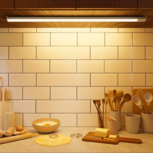 Ultra-Thin Motion Sensor LED Light with 3 Color Settings & Magnetic Mount