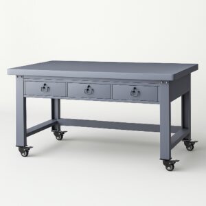 Industrial Mobile Work Bench 1.5M Length with Drawers