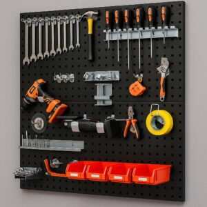 Square Hole Pegboard Hook Kit