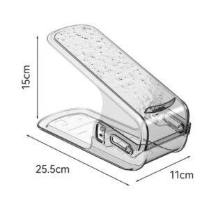 STACKFIT Clear Shoe Stacker (26x11x15cm)