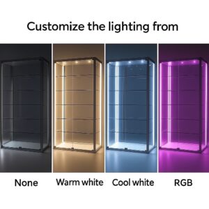 Custom Display Cabinet Lighting – LED Strips & Spotlights (Payment Link)