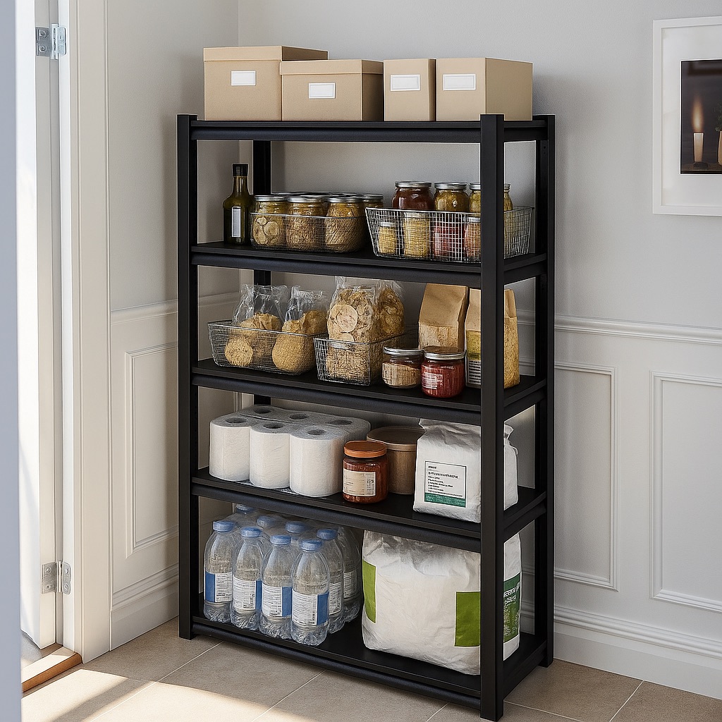 Zenith Slimline Steel Shelving 0.7m x 0.3m x 1.03m - Image 2