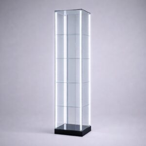 ClearEdge™ Slim Glass Display Cabinet