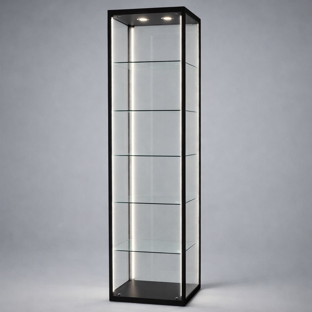 LuxSlim™ Glass Display Cabinet