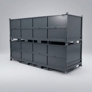 Enclosed Stillage Cage – 3.0M | Heavy-Duty | 1000kg Rated