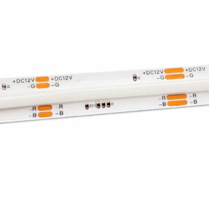 12V COB RGB LED Strip Light (2m) – Dot-Free Continuous Illumination