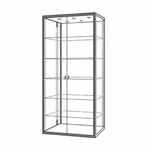 GLASS DISPLAY CABINETS